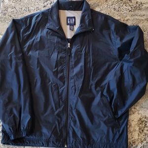 Men's Gap Rain Wind Breaker Jacket Sz L